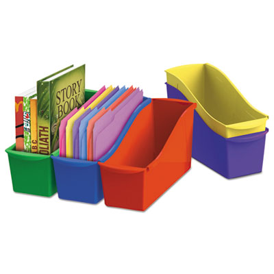 Storex Interlocking Book Bins