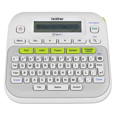 Brother&reg; P-Touch&reg; PTD210 Easy, Compact Label Maker