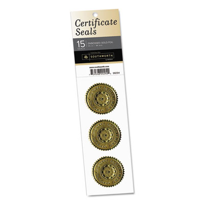 Southworth Certificate Seals
