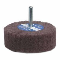Merit Abrasives Non-Woven Flap Wheels with Mounted Steel Shank Merit Abrasives Non-Woven Flap Wheels with Mounted Steel Shank