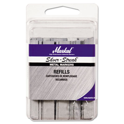 Markal&reg; Silver-Streak&reg; Fineline Metal Marker Refill 96018