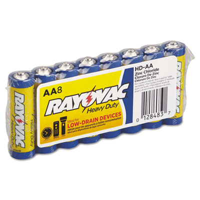 Rayovac&reg; Heavy-Duty Shrink Pack Battery HD-AA