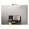 Quartet&reg; Magnetic Dry Erase Board with Stainless Steel Finish