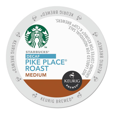 Starbucks&reg; Pike Place Decaf Coffee K-Cups&reg;
