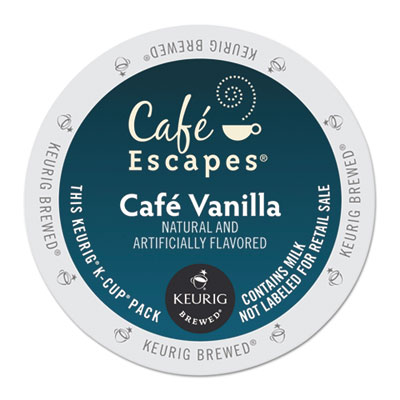 Caf&eacute; Escapes&reg; Caf&eacute; Vanilla K-Cups&reg;