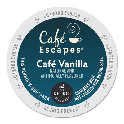 Caf&eacute; Escapes&reg; Caf&eacute; Vanilla K-Cups&reg;