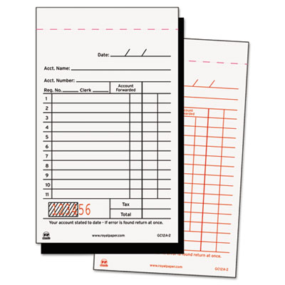 Royal Sales Receipt Book