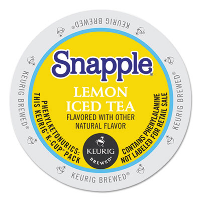Snapple&reg; Flavored Iced Tea K-Cups&reg;