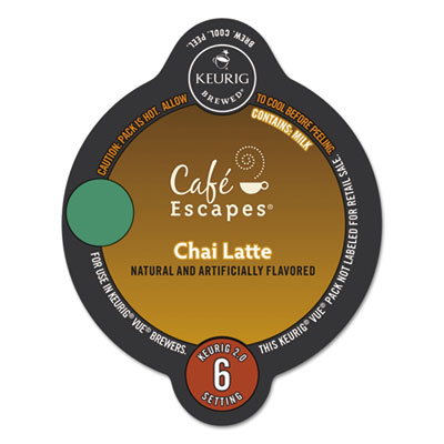 Cafe&acute; Escapes&reg; Chai Latte Vue&reg; Pack