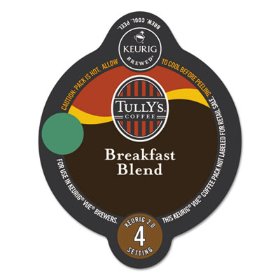Tully's Coffee&reg; Breakfast Blend Vue&reg; Pack Coffee