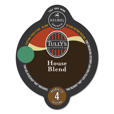 Tully's Coffee&reg; House Blend Coffee Vue&reg; Pack