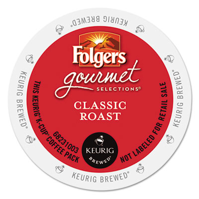 Folgers&reg; Gourmet Selections&trade; Classic Roast Coffee K-Cups&reg;