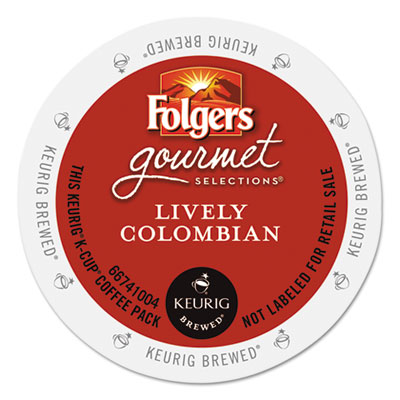 Folgers&reg; Gourmet Selections&trade; Lively Colombian Coffee K-Cups&reg;