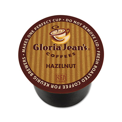 Gloria Jean's&reg; Hazelnut Coffee K-Cups&reg;