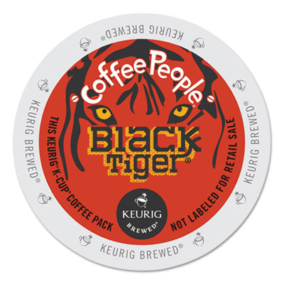 Coffee People&reg; Black Tiger Extra Bold Coffee K-Cups&reg;