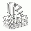 Fellowes&reg; Wire Double Tray with Step File&reg;
