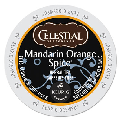 Celestial Seasonings&reg; Mandarin Orange Spice&reg; Herbal Tea K-Cups&reg;