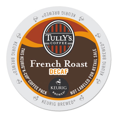 Tully's Coffee&reg; French Roast Decaf Coffee K-Cups&reg;