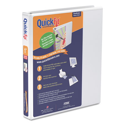 Stride QuickFit&reg; Round-Ring View Binder