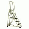 Cramer&reg; &ldquo;Stop-Step&rdquo; Six-Step Aluminum Ladder with Double Handrail