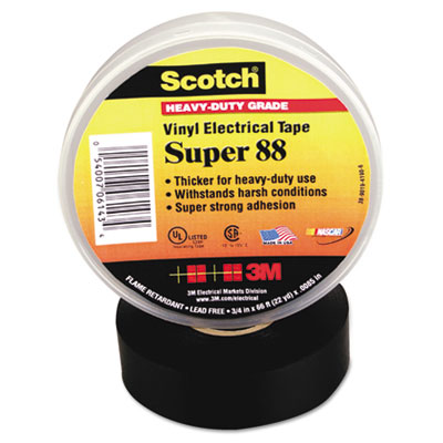 3M Scotch&reg; Super Vinyl Electrical Tape 88 10364