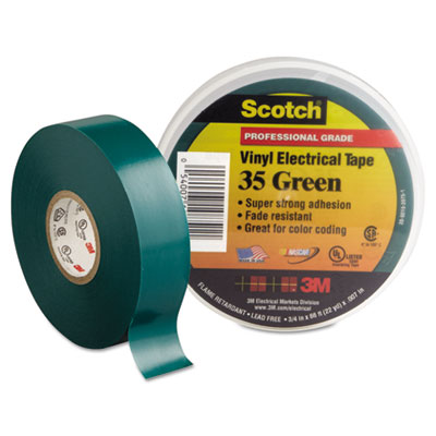 3M Scotch&reg; Vinyl Electrical Color Coding Tape 35 10851
