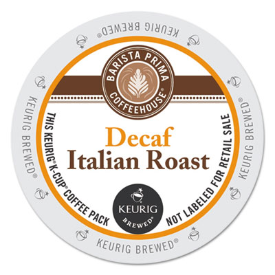 Barista Prima Coffeehouse&reg; Decaf Italian Roast Coffee K-Cups&reg;