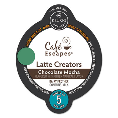 Caf&eacute; Escapes&reg; Creamy Mocha Frother Vue&reg; Pack