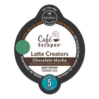 Caf&eacute; Escapes&reg; Creamy Mocha Frother Vue&reg; Pack