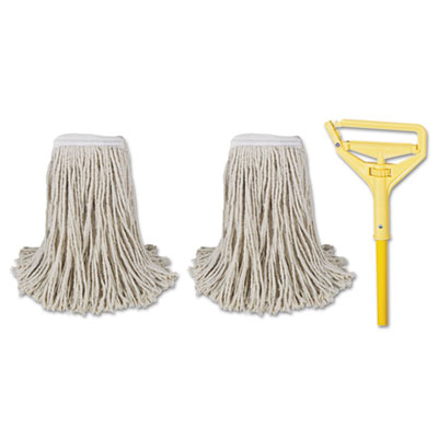 Boardwalk&reg; Cotton Cut End Mop Kit