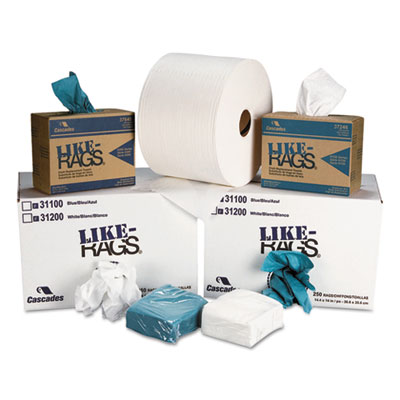 Cascades Like-Rags&reg; Spunlace Towels