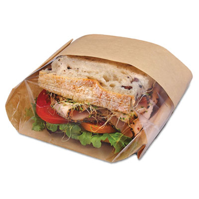 Bagcraft Papercon&reg; Dubl View&reg; Sandwich Bags