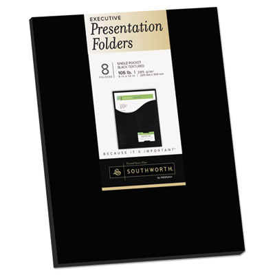 Southworth&reg; One-Pocket Presentation Folders