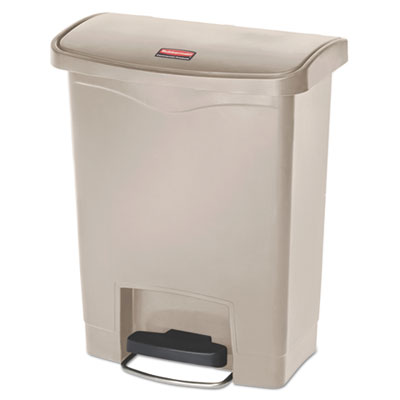Rubbermaid&reg; Commercial Slim Jim&reg; Resin Step-On Container