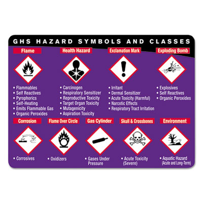 LabelMaster&reg; Laminated GHS Label Wallet Cards
