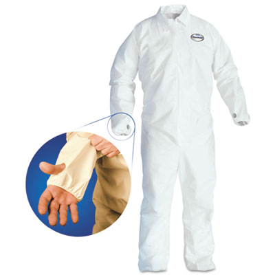 KleenGuard* A40 Breathable Back Coverall with Thumb Hole