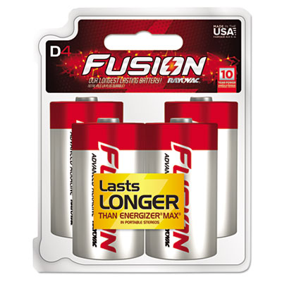 Rayovac&reg; Fusion Performance Alkaline Batteries