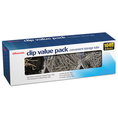 Officemate Clip Value Pack Officemate Clip Value Pack