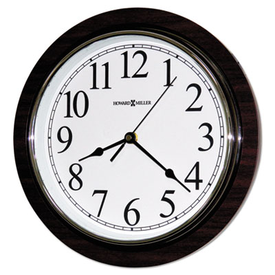 Howard Miller&reg; Rosewood Wall Clock