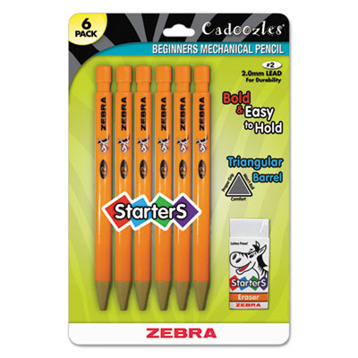 Zebra Cadoozles Starters Mechanical Pencil