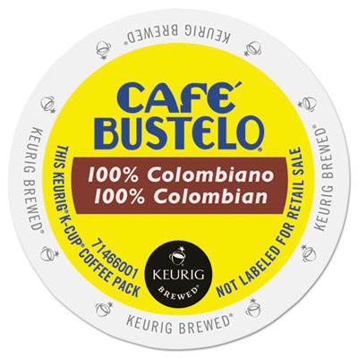 Caf&eacute; Bustelo 100% Colombian K-Cups&reg;
