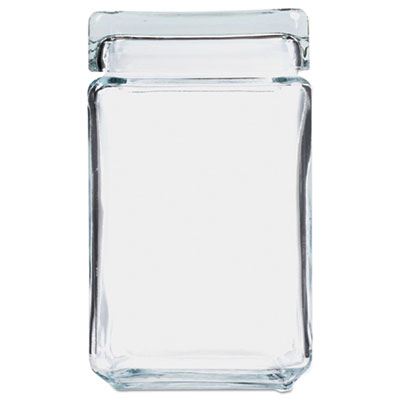 Office Settings Stackable Glass Storage Jars