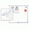 MasterVision&reg; Slim-Line Enclosed Dry Erase Board