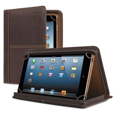 SOLO&reg; Premiere Leather Universal Tablet Padfolio