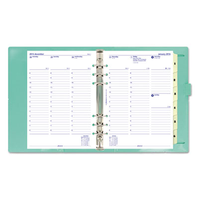 Filofax&reg; Domino Patent A5 Organizer