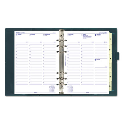 Filofax&reg; Domino Patent A5 Organizer