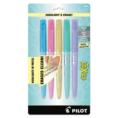 Pilot&reg; FriXion Light Pastel Collection Erasable Highlighters