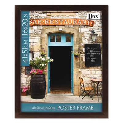 DAX&reg; Ashwood Mahogany Poster Frame