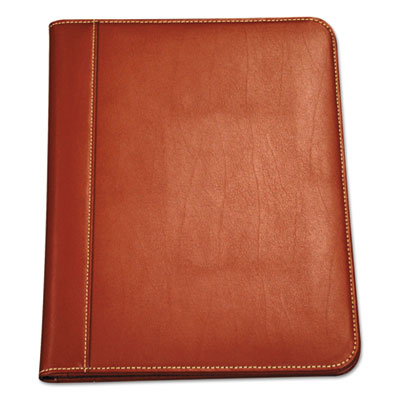 Samsill&reg; Contrast Stitch Leather Padfolio
