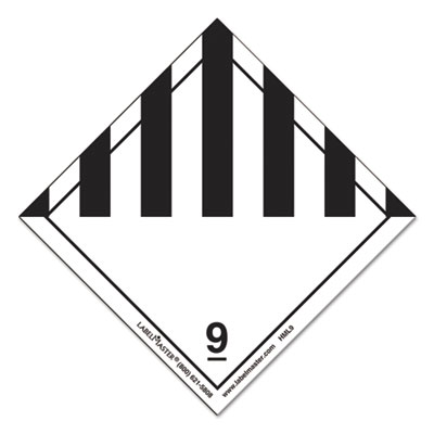 LabelMaster&reg; Hazmat Self-Adhesive Shipping Labels
